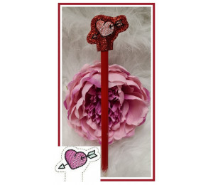 Stickdatei - ITH Stifteaufsatz Spinnennetz